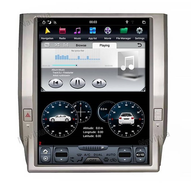 Toyota Tundra 2012-2018 Tesla style 12.1 inch Android Car DVD Player 